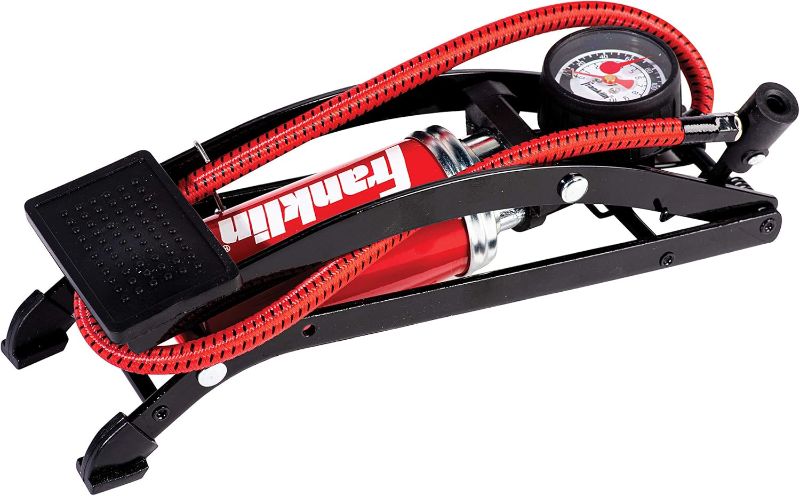 Photo 1 of
Franklin Sports Foot Air Pump for Balls, Bikes, Inflatables and More - High-Pressure Foot Pedal Air Pump - Compact Heavy Duty