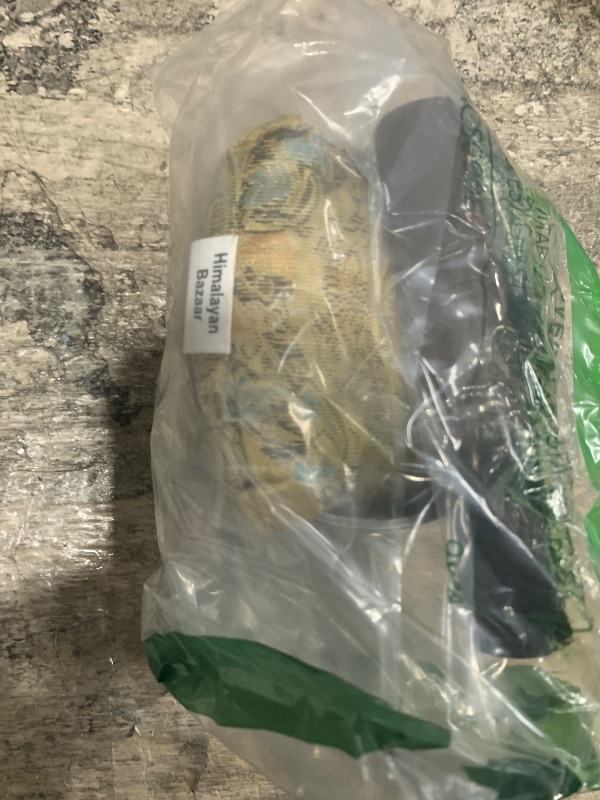 Photo 1 of Tibetan Singing Bowl Set Bronze - Master Healing Grade - With Tibetan Thangka Art - Pure Tone By HIMALAYAN BAZAAR (Black & Yellow)