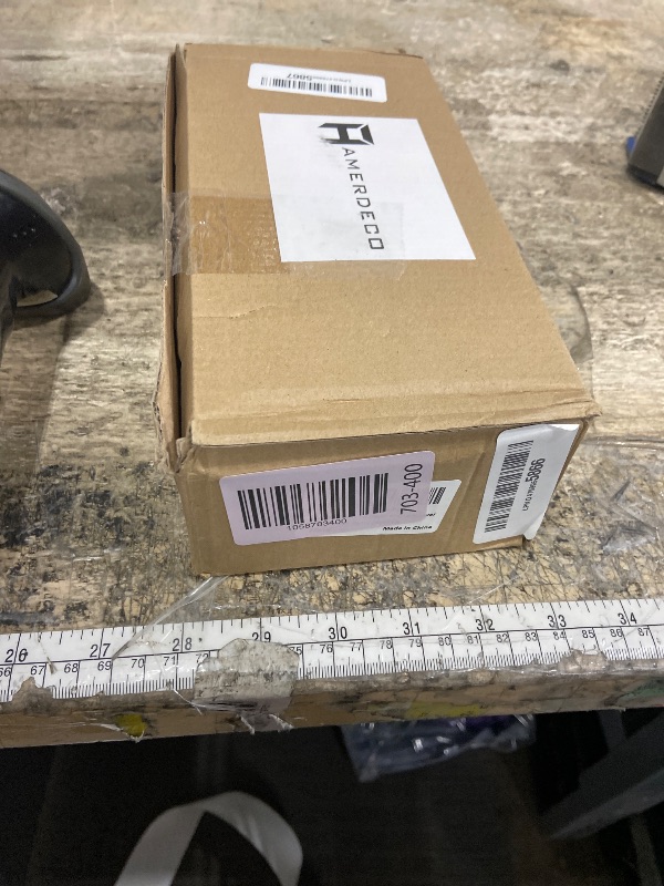 Photo 1 of *** PARTIAL SET/MISSING PIECES *** Amerdeco 10 Pack Matte Gold Cabinet Pulls 5 Inch(128MM) Hole Centers Kitchen Cabinet Handles Cabinets Hardware Drawer Pulls ZH0058