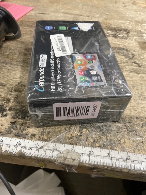 Photo 1 of **FACTORY SEALED**CARPURIDE W702BS PRO for BMW Motorcycle CarPlay & Android Auto Dual Bluetooth, 7" Waterproof GPS Navigation Screen, Data Reading, Native Wonder, TPMS, Light Sensor, Music Sharing, Intercom,16-Pin