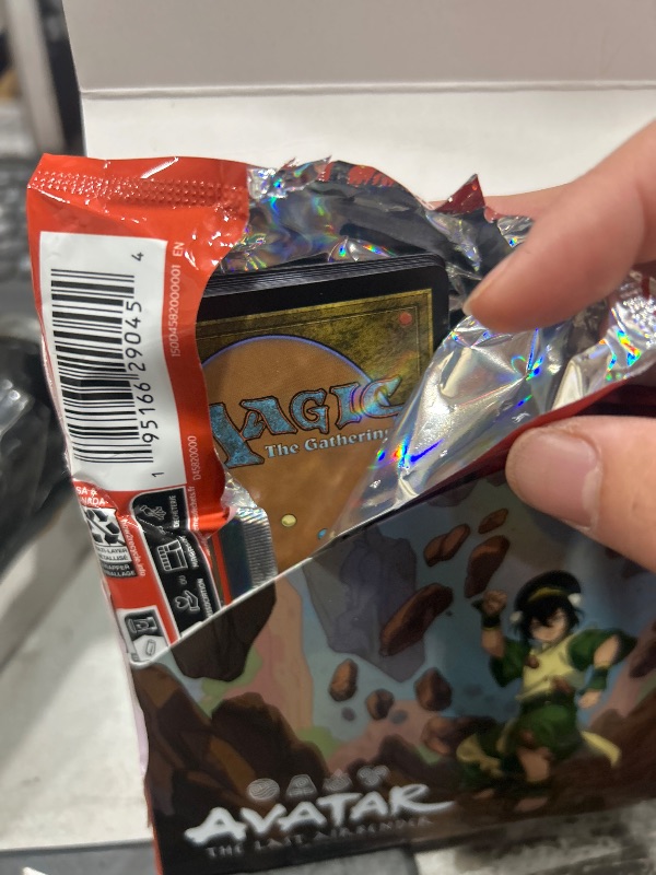 Photo 1 of ** ONE PACK OPENED ** Magic: The Gathering | Avatar: The Last Airbender Collector Booster Box | 12 Packs | Collectible Card Game