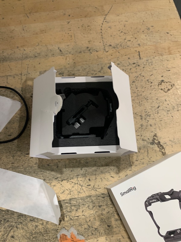 Photo 3 of SMALLRIG R5 R5 C R6 Half Cage, Camera Half Cage with Cable Clamp for Canon R5 R5 C R6-3656