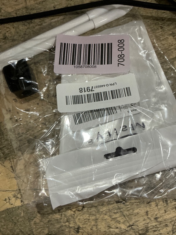 Photo 1 of 2 Pieces White Nail Pencil and Pencil Sharpener Set, 2 In1 Nail Whitening Under French Fingernail with Cuticle Pusher and Handheld Sharpener for DIY Art Manicure Supplies