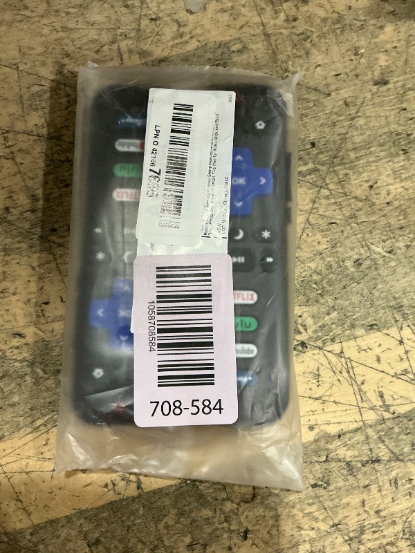 Photo 1 of (Pack of 2) Replacement Remote Control Only for Roku TV, Compatible for TCL Roku/Hisense Roku/Onn Roku/Sharp Roku/Element Roku/Westinghouse Roku/Philips Roku Smart TVs (Not for Roku Stick and Box)