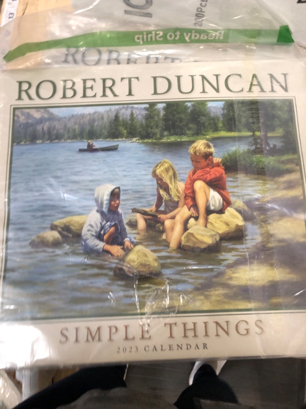 Photo 1 of 2023 Robert Duncan "Simple Things" Deluxe Wall Calendar