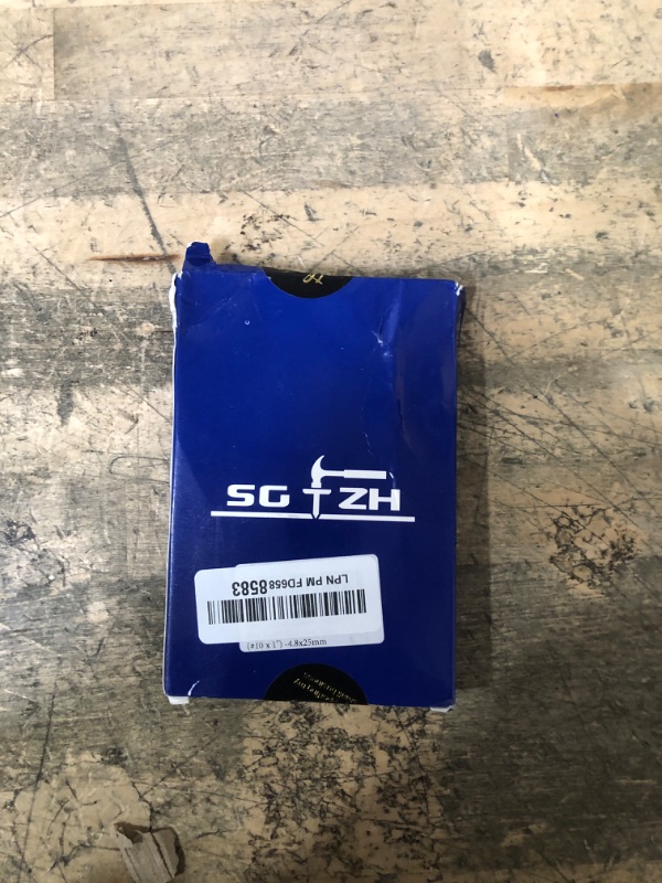 Photo 1 of #10 x 1" Sheet Metal Screws 100Pcs 410 Stainless Steel Flat Head Tek Screws Fast Self Tapping Screws by SG TZH