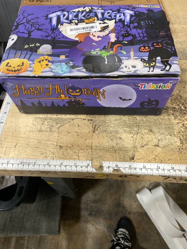 Photo 1 of 216 PCS Halloween Party Favors for Kids, 24 Prefilled Plastic Witch Cauldron Halloween Goodie Bags Stuffers Halloween Treats Non Candy Classroom Prize Halloweens Trick or Treat Toys