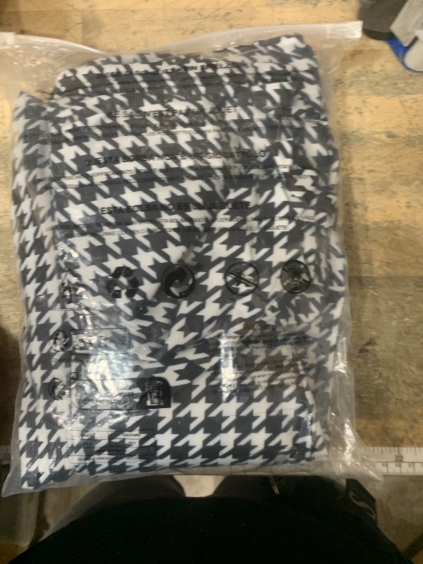 Photo 1 of 2 Piece Outfits for Women Long Sleeve Solid Open Front Blazer Shorts Casual Elegant Business Suits Set 0-Houndstooth