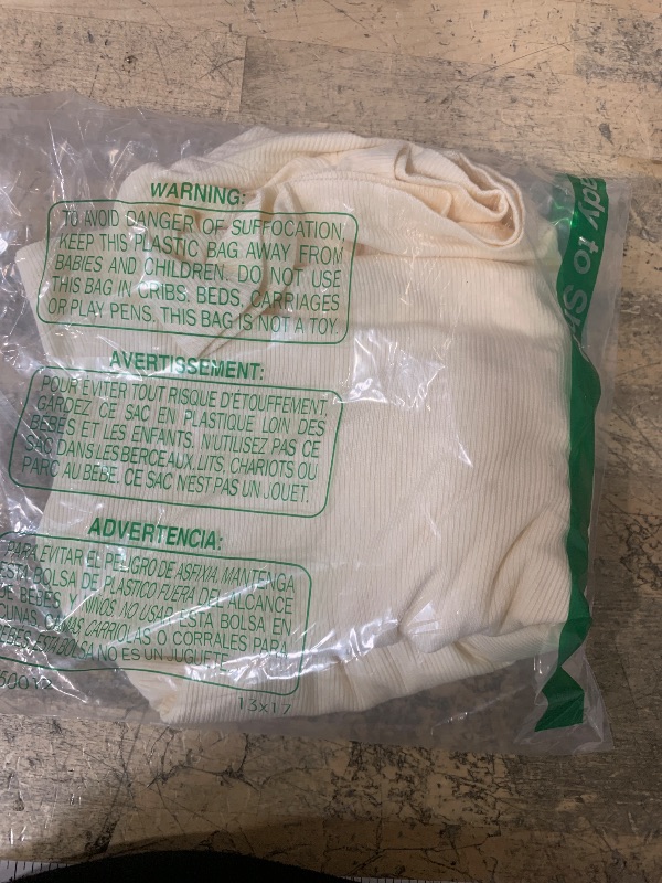 Photo 1 of **PARTIAL SET TOP ONLY** Panadila Womens 2 Piece Lounge Sets Matching Vacation Outfits Ribbed Button Down Cardigan and Elastic Waist Skirt Sets (Ivory,L)