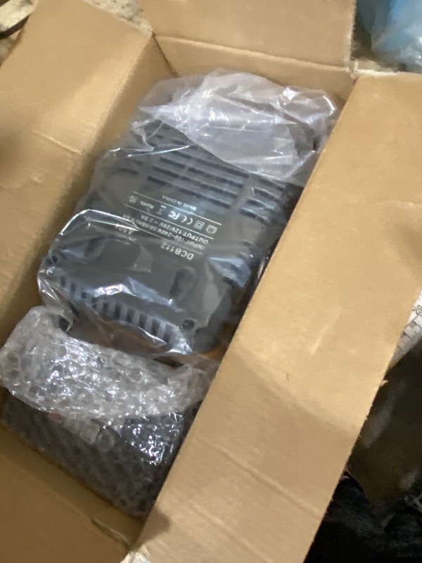 Photo 1 of 20v Max Battery Replacement for Dewalt Battery 5.0Ah with DCB112 Battery Charger Station for DCB200 DCB120