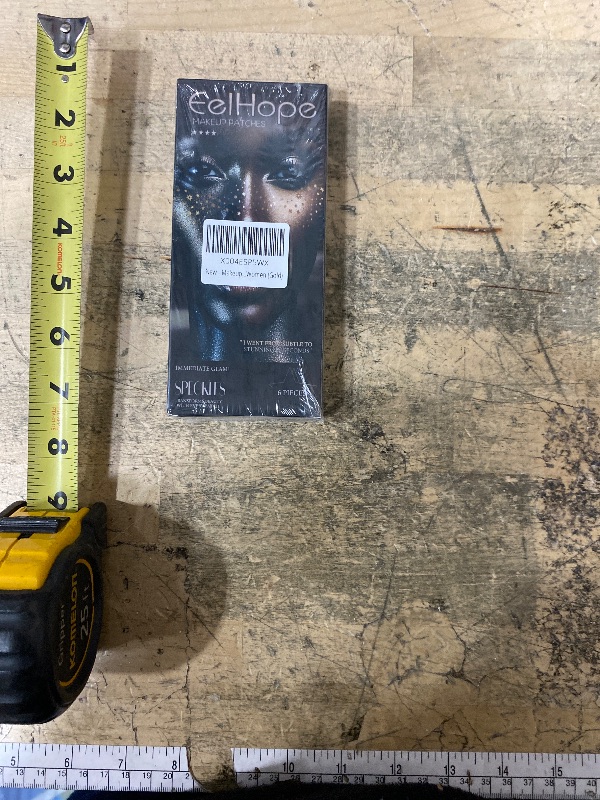 Photo 1 of 12 Count Makeup Patches,Gold-Face Glitter Speckles Patches,Glitter Freckles Face Tattoo, Sparkle Makeup Patches,Glow Up Makeup Patches for Women - Cosmetic Glitter for Face