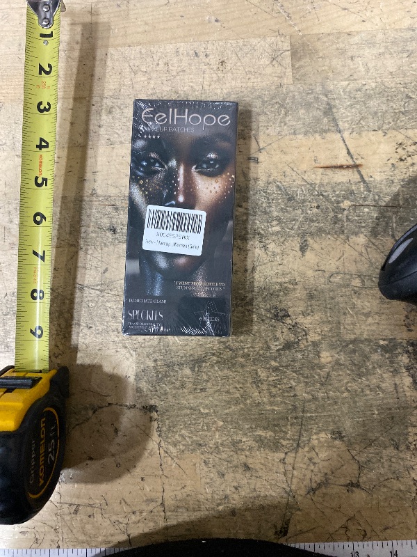 Photo 1 of 12 Count Makeup Patches,Gold-Face Glitter Speckles Patches,Glitter Freckles Face Tattoo, Sparkle Makeup Patches,Glow Up Makeup Patches for Women - Cosmetic Glitter for Face