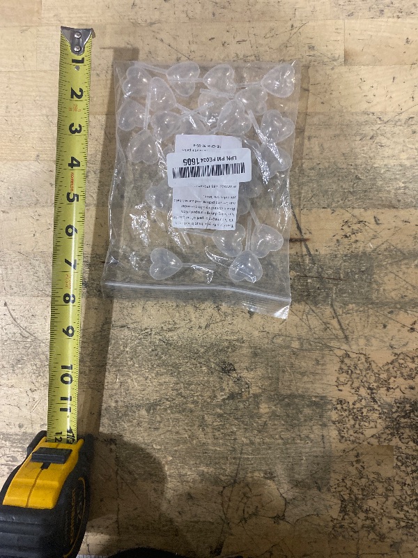 Photo 1 of [Heart Style] Vabiooth 50Pcs 4mL Cupcakes Disposable Plastic Transfer Pipettes Liquid Dropper for Chocolate or Strawberries Cupcakes, Ice Cream, Mini Cakes, Waffles, Children's Painting