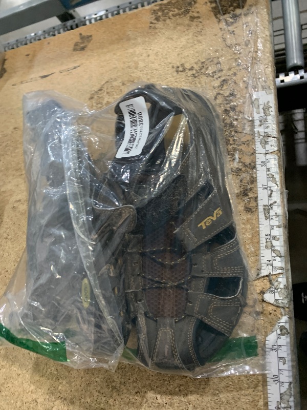 Photo 1 of **USED/MAJOR DAMAGE**Teva Men's FOREBAY Sandal, Turkish Coffee, 9 Medium US