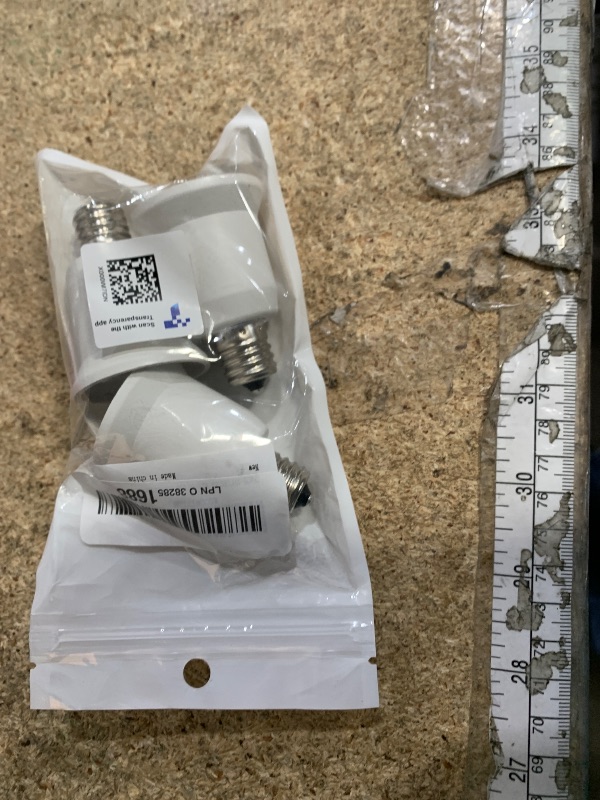 Photo 1 of (Pack-3) FINELED E17 to E26 Socket Adapter,Intermediate Base E17 to Standard Medium Base E26 Converter