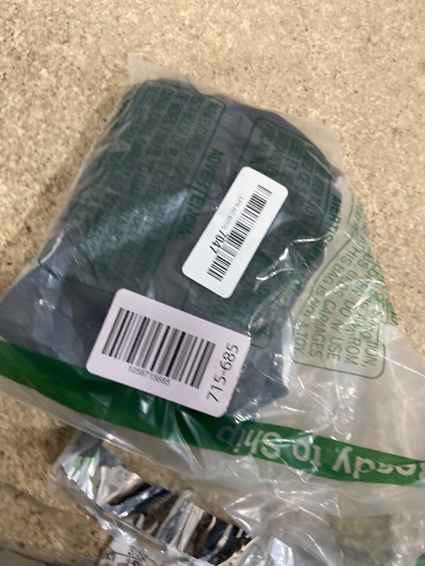 Photo 1 of 1 Pack 3 Reusable Dog Diapers Washable Male Belly Bands for Dogs, High Absorbing Male Dog Doggie Puppy Wraps (Small, Black Navy Charcoal)