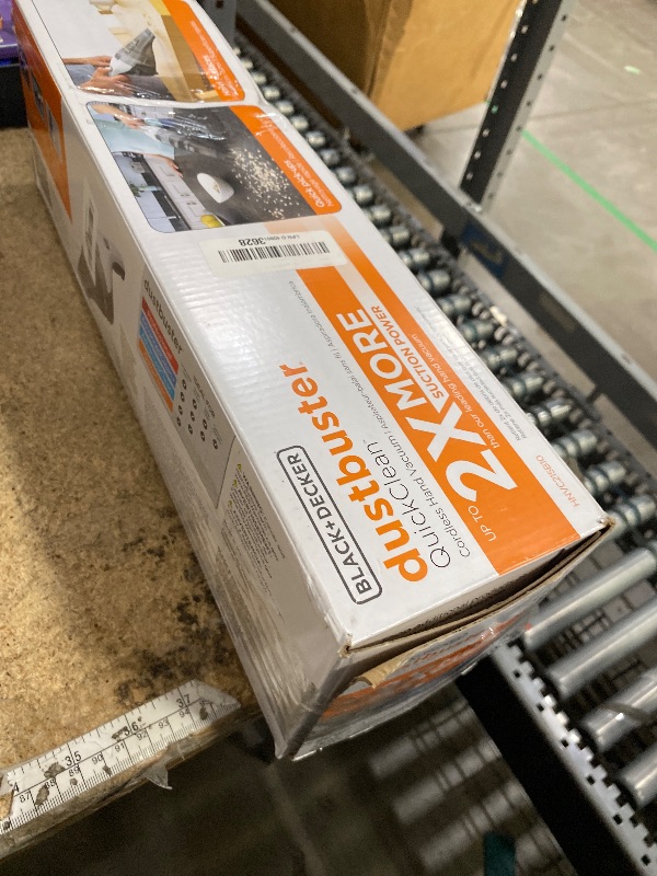 Photo 1 of BLACK+DECKER dustbuster QuickClean Cordless Handheld Vacuum, Car Vacuum Portable (HNVC215B10)