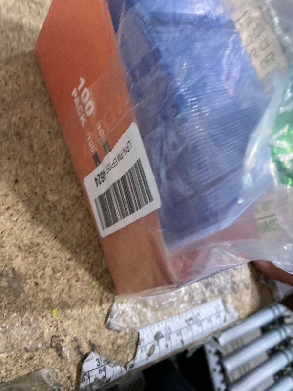 Photo 1 of ***********MISSING 1/4 OF THEM***************
200 Card Sleeves Top Loaders for Cards, Arjiekwei 3"X4" Baseball Cards Protectors Hard Plastic, Premium Toploaders Holder for Trading Sports Football Game Card(100 Top Loaders + 100 Penny Sleeves)