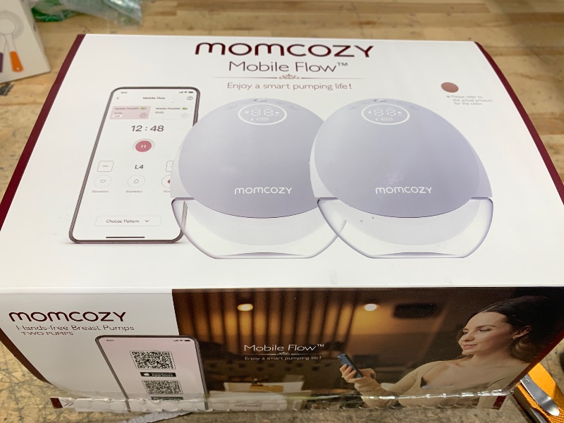 Photo 1 of *************1 NON-FUNCTIONAL**************
Momcozy Breast Pump Hospital-Grade, Hands Free Breast Pump App with Leak-Proof DoubleFit Flange, Personalized Multi-Modes & 15 Levels, 2 Count