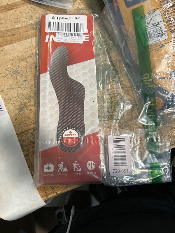 Photo 1 of Morton's Extension Orthotic, Recovery Carbon Fiber Insole-Rigid Foot Support Shoe Inserts for Morton's Toe, Turf Toe, Hallux Limitus, Hallux Rigidus, Arthritis and Broken Big Toe-1Pc Length 10.43"