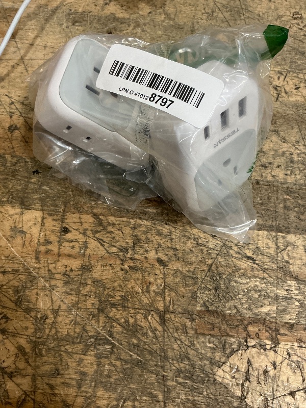 Photo 1 of 2 Pack European Plug Adapter USB C, TESSAN US to Europe Adapter 4 Outlets 3 USB Charger, Type C International Power Adaptor to Italy Spain France Portugal Iceland Germany, Europe Travel Essentials