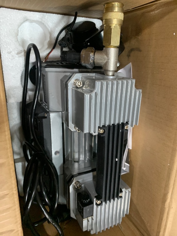 Photo 1 of TC·BL Portable Air Compressor 110V,Ultra Quiet Air Compressor Oil Free and Lightweight Small Air Pump