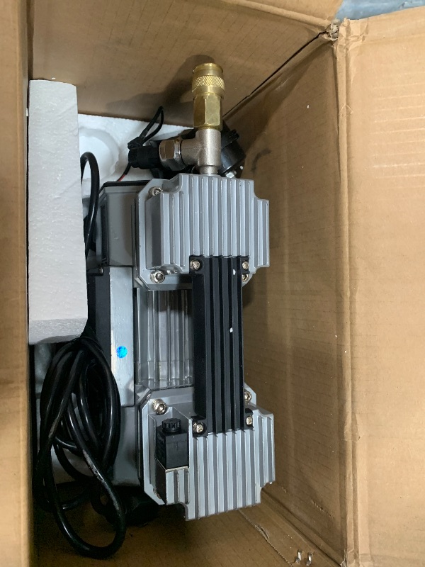 Photo 1 of TC·BL Portable Air Compressor 110V,Ultra Quiet Air Compressor Oil Free and Lightweight Small Air Pump