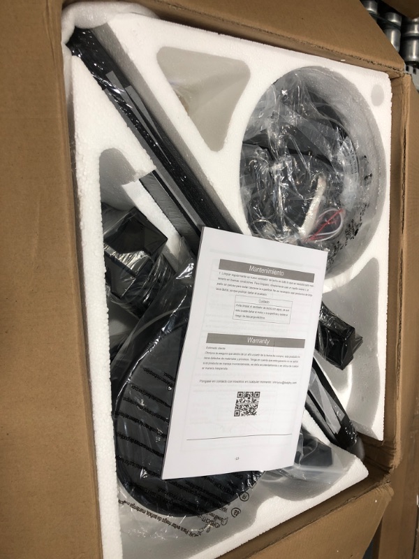 Photo 1 of ****************FOR PARTS ONLY---MISSING PARTS************
Ohniyou Ceiling Fans with Lights, 52'' Low Profile Ceiling Fan with Light and Remote/APP Control, Modern Flush Mount Ceiling Fan for Indoor Bedroom Living Room, Dimmable, Qiuet DC Motor, Black