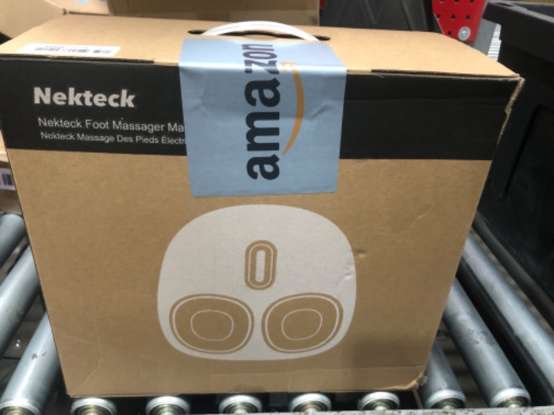 Photo 1 of ******************MISSING POWER CORD***************
Nekteck Shiatsu Foot Massager with Heat, FSA Eligible Deep Kneading Therapy Air Compression, HSA Feet Massage Improve Blood Circulation Foot Wellness Soothing Pain Relief, Relax for Home Office Use
