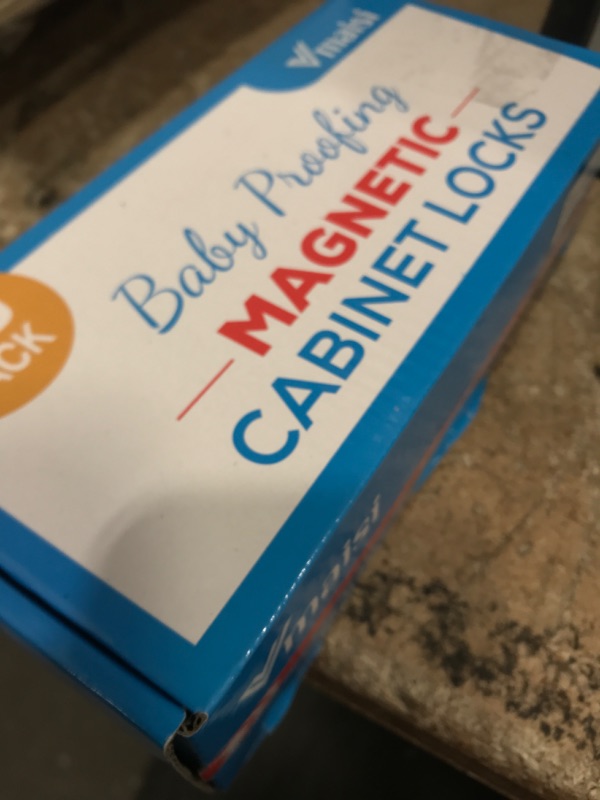Photo 1 of 20 Pack Magnetic Cabinet Locks Baby Proofing - Vmaisi Children Proof Cupboard Drawers Latches - Adhesive Easy Installation