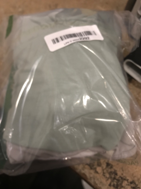 Photo 1 of 3-Pack Organic Baby Swaddle Sleep Sacks - Swaddles for Newborns, Infant 0-3 Months, Baby Girls, Boys, Soft & Snug Newborn Sleep Sack, Nursery Swaddling Blankets (Sage)
