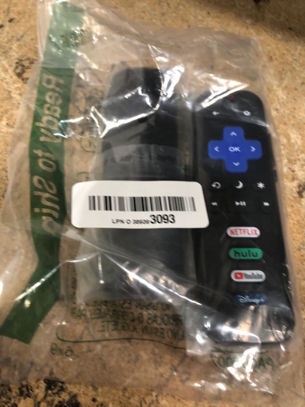 Photo 1 of (Pack of 2) Replacement-Remote-Control for Roku-TV,Compatible for TCL Roku/Hisense Roku/Onn Roku/Philips Roku Smart TVs(Not for Roku Stick and Box)