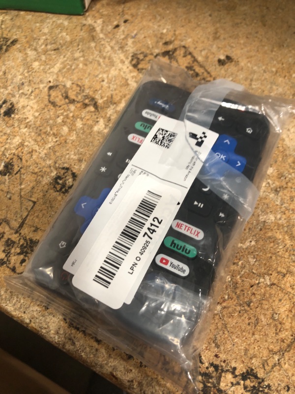 Photo 1 of (Pack of 2) Replacement-Remote-Control for Roku-TV,Compatible for TCL Roku/Hisense Roku/Onn Roku/Philips Roku Smart TVs(Not for Roku Stick and Box)