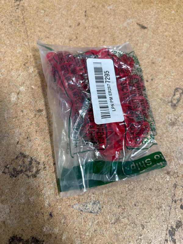 Photo 1 of **MISSING STRAP BUCKLES TO ATTACH STRAPS TO BAG** AUMEY 40 Inches DIY Resin Bag Strap Plastic Ladies Bag Chain Shoulder Cross Body Bag Handbag Purse Replacement Chain Strap Set with Buckles (Red)