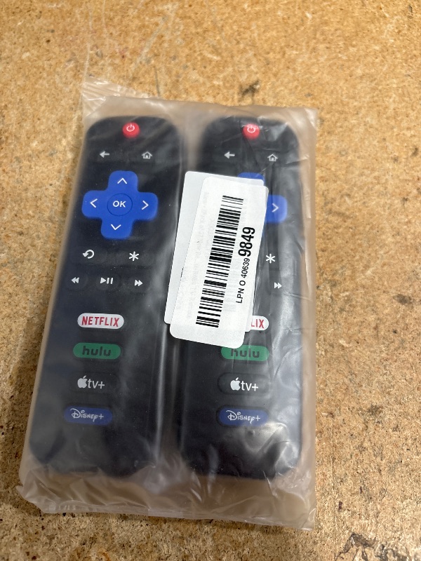 Photo 1 of ?Pack of 2? New Replacement for All Roku TV Remote,Compatible for All TCL-ONN-Hisense-Roku TV Remote