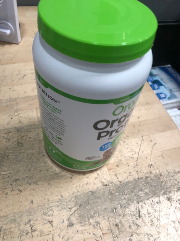 Photo 1 of 11/26 Orgain Organic Vegan Protein Powder, Creamy Chocolate Fudge - 21g Plant Protein, 6g Prebiotic Fiber, Low Net Carb, No Lactose Ingredients, No Added Sugar, Non-GMO, For Shakes & Smoothies, 2.03 lb