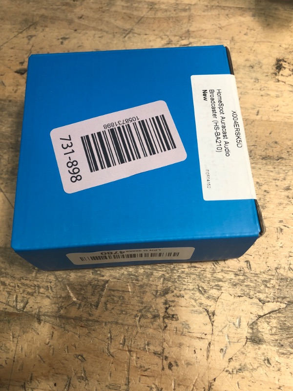 Photo 1 of (FAIR) HomeSpot BA210 v2 Bluetooth Auracast Transmitter, LC3, AptX Lossless, AptX HD, Optical & 3.5mm Inputs, Compatible with Galaxy Buds 2 Pro, Buds 3, JY300 JM320, Hearing Aids and Bluetooth Headphones