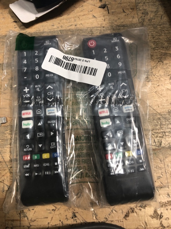 Photo 1 of ?Pack of 2? New Universal Remote for All Samsung TV Remote, Replacement Compatible for All Samsung Smart TV, LED, LCD, HDTV, 3D, Series TV