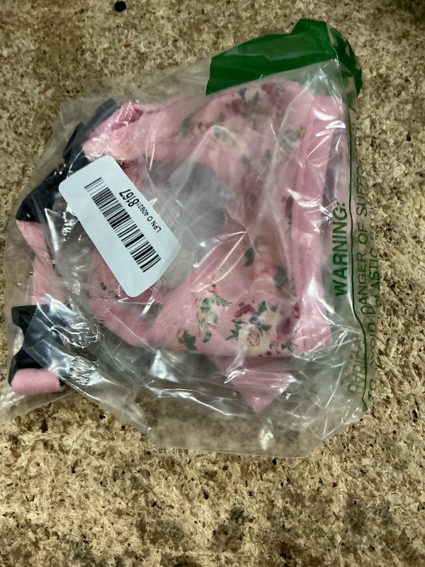 Photo 1 of HEELE Dog Muzzle,Soft Nylon Muzzle Anti Biting Barking Chewing,Air Mesh Breathable Drinkable Adjustable Loop Pets Muzzle for Small Medium Large Dogs 4 Colors 4 Sizes (P-Pink Flower, XL)