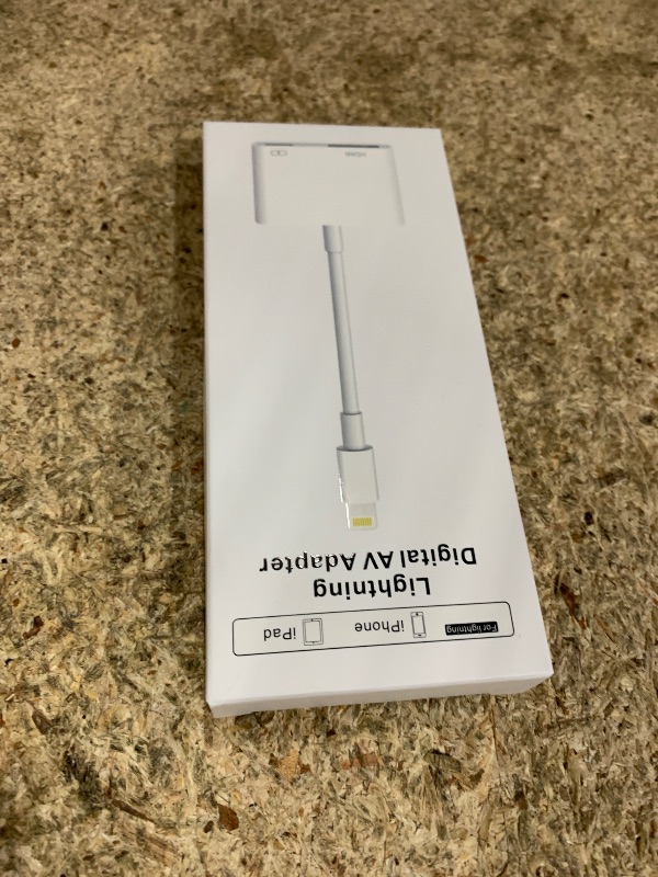 Photo 1 of [2025 MFi Certified ] Lightning to HDMI Adapter, Digital AV Display Converter for iPhone iPad, 1080P, MFi Certified no Settings Required, no Power Needed, 24 Month Warranty, no app Needed