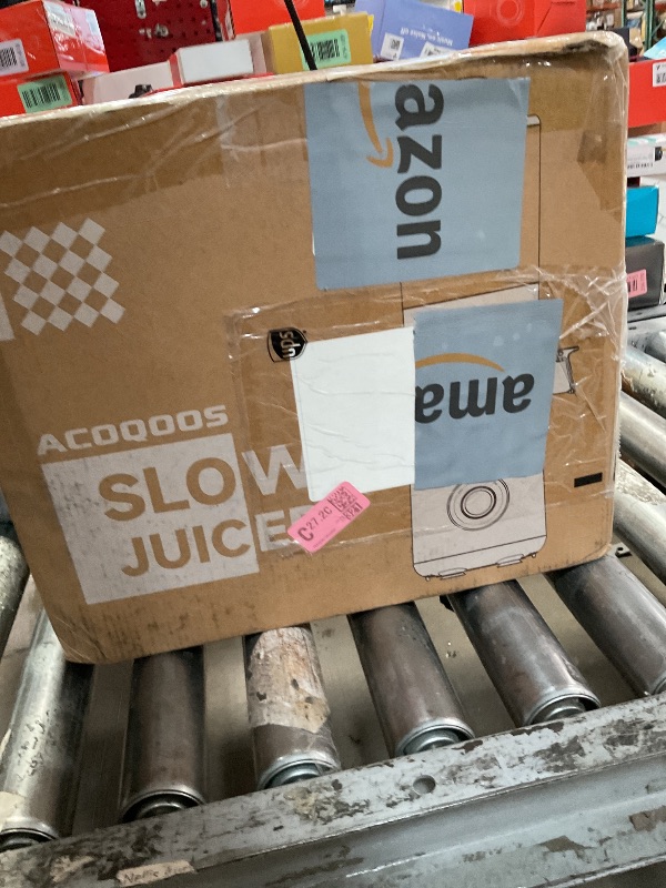 Photo 1 of ACOQOOS Juicer Machines, 5.3" Wide Chute for Whole Fruit and Vegetable,1.8L Auto-Feed Time-Saver, Slow Masticating High Yield, Easy to Clean Cold Press Juicer with 2 Cups