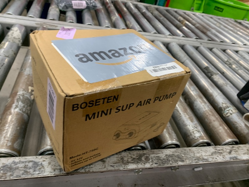 Photo 1 of Paddle Board Pump, SUP Electric Air Pump, Deflation Function, Auto-Off, 12V DC Car Connector for Inflatable Stand Up Paddle Board, Kayaks, Boats, Inflators, Paddleboards