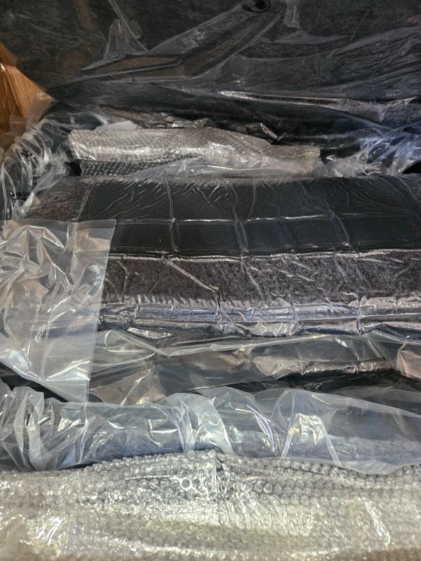 Photo 1 of ** Only box # 2 is included** Walsunny 73.6" Convertible Sectional Reversible Sofa Couch, Sleeper Sectional L-Shaped Couch 3-Seat Sofa with Reversible Chaise for Small Space,Dark Gray
