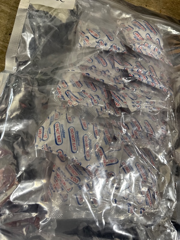 Photo 1 of 500cc Oxygen Absorbers for Food Storage - 100 Count (10x Packs of 10) - for Long Term Food Storage & Survival, Mylar Bags, Canning, Harvest Right Freeze Dryer, Dehydrated, and Preserved Foods