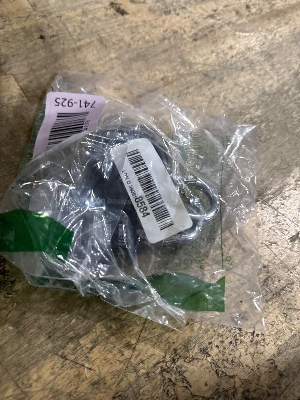 Photo 1 of **ISSUES WITH LOCK (SEE CLERK NOTES) ** Amazon Basics 4-Digit Combination Lock for Gym and Sports, 2-Pack, Black