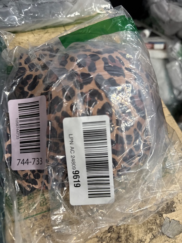 Photo 1 of Avidlove Women Bra and Panty Sets 2 Piece Sexy Floral Mesh Lingerie Set Leopard Print Medium