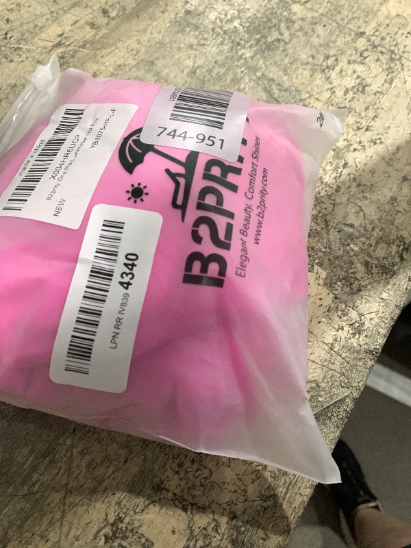 Photo 1 of B2prity One Piece Swimsuit for Women Tummy Control V Neck Bathing Suit Slimming Ruched Swim Suit Cutout Swimwear Hot Pink