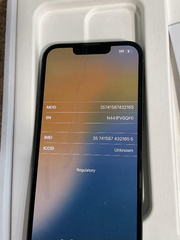 Photo 1 of **PARTS ONLY***USED MISSING CORD*Apple iPhone 13, 256GB, Green - Unlocked (Renewed Premium)