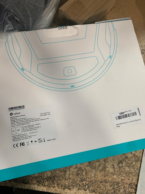 Photo 1 of **FOR PARTS ONLY / NON-FUNCTIONAL/MISSING PIECES** Lefant M210 Pro Robot Vacuum Cleaner,Super Thin,Powerful Suction,Quiet,Self-Charging Robotic Vacuum Cleaner,Cleans Hard Floors to Medium-Pile Carpets,120 Mins Runtime,APP/Voice/WiFi/Alexa Control,Grey