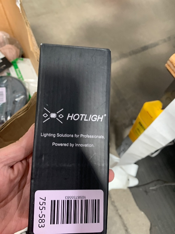 Photo 1 of **ONLY CONSISTENTLY WORKING WHEN PLUGGEED IN ENTIRE TIME** HOTLIGH Rechargeable Work Light - 5000mAh Magnetic Flashlight with 360° Rotate Foldable Design, 1200 Lumens Led Work Light, 3 Lighting Modes Mechanic Light for Car Repairing/Emergency